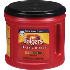 J.m. 2550020421CT Folgersreg; Canister Classic Roast Coffee Ground - R