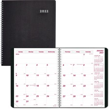 Dominion RED CB1200VBLK Brownline Duraflex 14-month Planner - Julian D