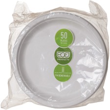 Ecoproducts ECO EPP005P Eco-products Sugarcane Plates - - Sugarcane - 