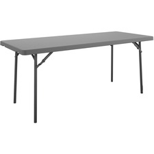 Dorel CSC 60525SGY1E Cosco Zown Corner Blow Mold Large Folding Table -