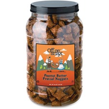 Office OFX 375 Office Snax Nugget Style Peanut Butter Pretzels - Resea