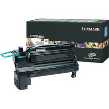 Original Lexmark C792A1KG Toner Cartridge - Laser - 6000 Pages - Black