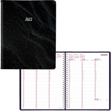 Dominion RED CB950G01 Brownline Soft Cover Appointment Book - Weekly -