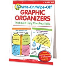 Scholastic SHS 0439827736 Scholastic Res. Grade K-2 Writewipe Reading 