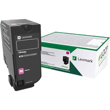 Original Lexmark 74C0SMG Toner Cartridge - Magenta - Laser - Standard 