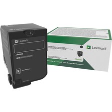 Original Lexmark 74C0SKG Toner Cartridge - Black - Laser - Standard Yi