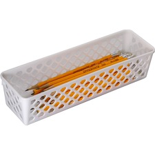 Officemate OIC 26204 Achievareg; Long Supply Basket, 3pk - 3.4 Height 