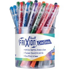 Pilot PIL 57087 Frixion Colorstix Ballpoint Pen - Medium Pen Pointgel-