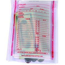 Controltek CNK 585013 Permalok Bundle Bags - 5.75 Width X 8.75 Length 