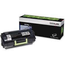 Original Lexmark 52D1H0L 521hl Toner Cartridge - Laser - High Yield - 