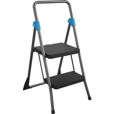 Dorel CSC 11829GGB Cosco Steel 2-step Folding Step Stool - 2 Step - 30