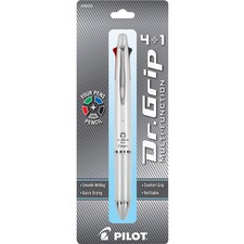 Pilot PIL 36222 Dr. Grip Multi 4plus1 Retractable Penpencil - Fine Pen