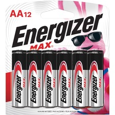 Energizer EVE E91BW12EMCT Max Aa Alkaline Batteries - For Digital Came