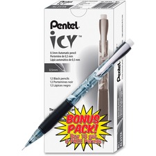 Pentel PEN AL25TASWSPR Icy Mechanical Pencil - 2 Lead - 0.5 Mm Lead Di