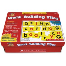 Scholastic SHS 0439838657 Scholastic Res. Pre K-2 Word-building Tiles 