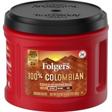 J.m. FOL 20532 Folgersreg; 100% Colombian Coffee Ground - Colombian, A