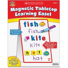 Scholastic SHS 0439893577 Scholastic Magnetic Tabletop Learning Easel 