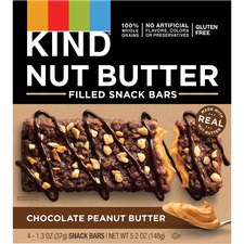 Kind KND 26286 Kind Nut Butter Snack Bars - Low Sodium, Gluten-free, T