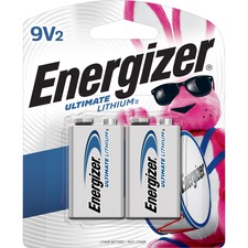 Energizer EVE L522BP2CT Ultimate Lithium 9v Battery - For Smoke Detect