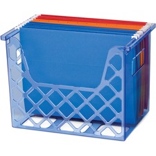 Officemate OIC 23221 Blue Glaciertrade; Desktop File Organizer - 10.8 