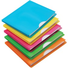 Pendaflex PFX 50992 File Jacket - Assorted - 5  Pack