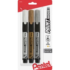 Pentel PEN MMP20BP3M1 Opaque Bullet Tip Paint Markers - 0.3 Mm Marker 