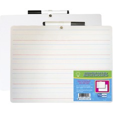 Flipside LEE 10134 Flipside 2-sided Dry Erase Board Sets - 12 (1 Ft) W