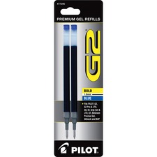 Pilot PIL 77290 G2 Bold Gel Pen Refills - 1 Mm, Bold Point - Blue Ink 