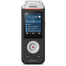 Philips DVT2810 Voicetracer Audio Recorder - 8 Gbmicrosd Supported - 2