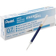 Pentel PEN LRN7CBX Energel Retractable .7mm Liquid Pen Refills - 0.70 