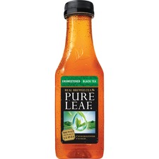 Pepsico PEP 134072 Pure Leaf Unsweetened Black Tea - Black Tea - 18 Oz