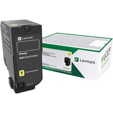 Original Lexmark 74C0SYG Toner Cartridge - Yellow - Laser - Standard Y