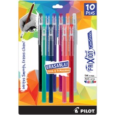 Pilot PIL 32454 Frixion Colorsticks Erasable Gel Ink Pen - Fine Pen Po