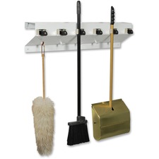 Excell EXC 3336WHT2 Ex-cell Kaiser Mop  Broom Holder - 7.5 Height X 34