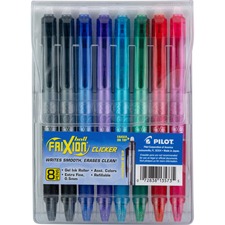 Pilot PIL 13573 Frixion Clicker Erasable Gel Pen - Extra Fine Pen Poin