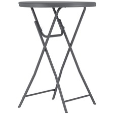 Dorel CSC 60436SGY1E Dorel Zown Commercial Cocktail Folding Table - Ro