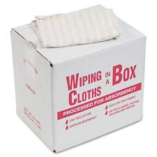 Office OFX 00069 Office Snax Multipurpose Cotton Wiping Cloths - Wipe 