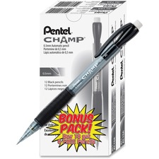 Pentel PEN AL15ASW2 Champ Mechanical Pencils - Hb Lead - 0.5 Mm Lead D