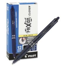 Pilot PIL 31457 Frixion .7mm Clicker Erasable Gel Pens - Fine Pen Poin