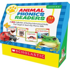 Scholastic SHS 0545578140 Scholastic Animal Phonics Readers Grades K-2