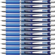 Pentel PEN BLN75CBX Needle Tip Liquid Gel Ink Pens - Fine Pen Point - 