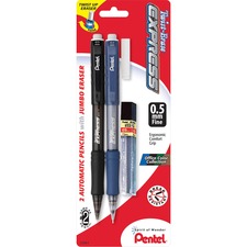 Pentel PEN QE415LEBP2 Twist-erase Express Automatic Pencils - 2 Lead -