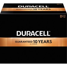 Duracell DUR 01301CT Coppertop D Batteries - For Toy, Remote Control, 