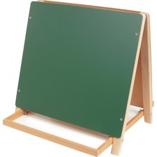 Flipside FLP 17305 Flipside Dual Surface Table Top Easel - Whitegreen 