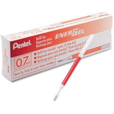 Pentel PEN LR7BBX .7mm Liquid Gel Pen Refill - 0.70 Mm, Medium Point -