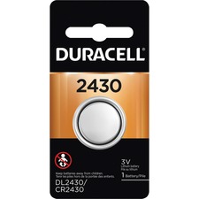 Duracell DUR DL2430B Lithium Coin Battery - Lithium (li) - 3v Dc