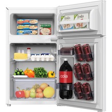 Avanti AVA RA31B0W Ra31b0w 3.1 Cubic Foot 2-door Compact Refrigerator 