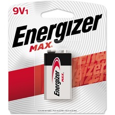 Energizer EVE 522BPCT Max Alkaline 9 Volt Batteries - For Multipurpose