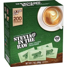 J.m. SMU 76014CT Stevia In The Raw Zero-calorie Sweetener - Packet - 0