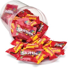 Office OFX 00630 Office Snax Skittles  Starburst Candies Fun Packs - A